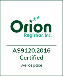 AS9120:2016 Certified Aerospace logo