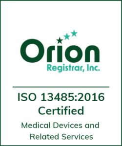 ISO 13485:2016 Certified Medical Devices and Related Services logo