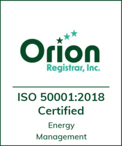 ISO 50001:2018 Certified Energy Management logo