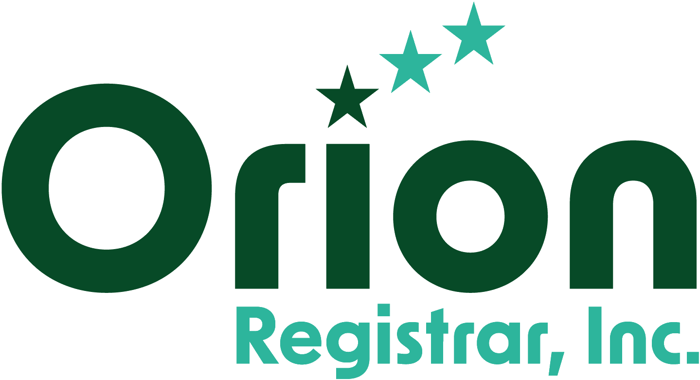 Orion Registrar Inc Logo