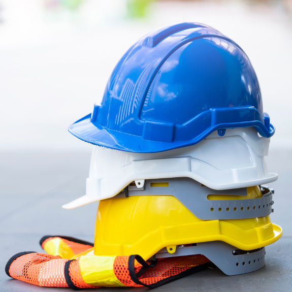 ISO 45001 - health and safety at work helmets